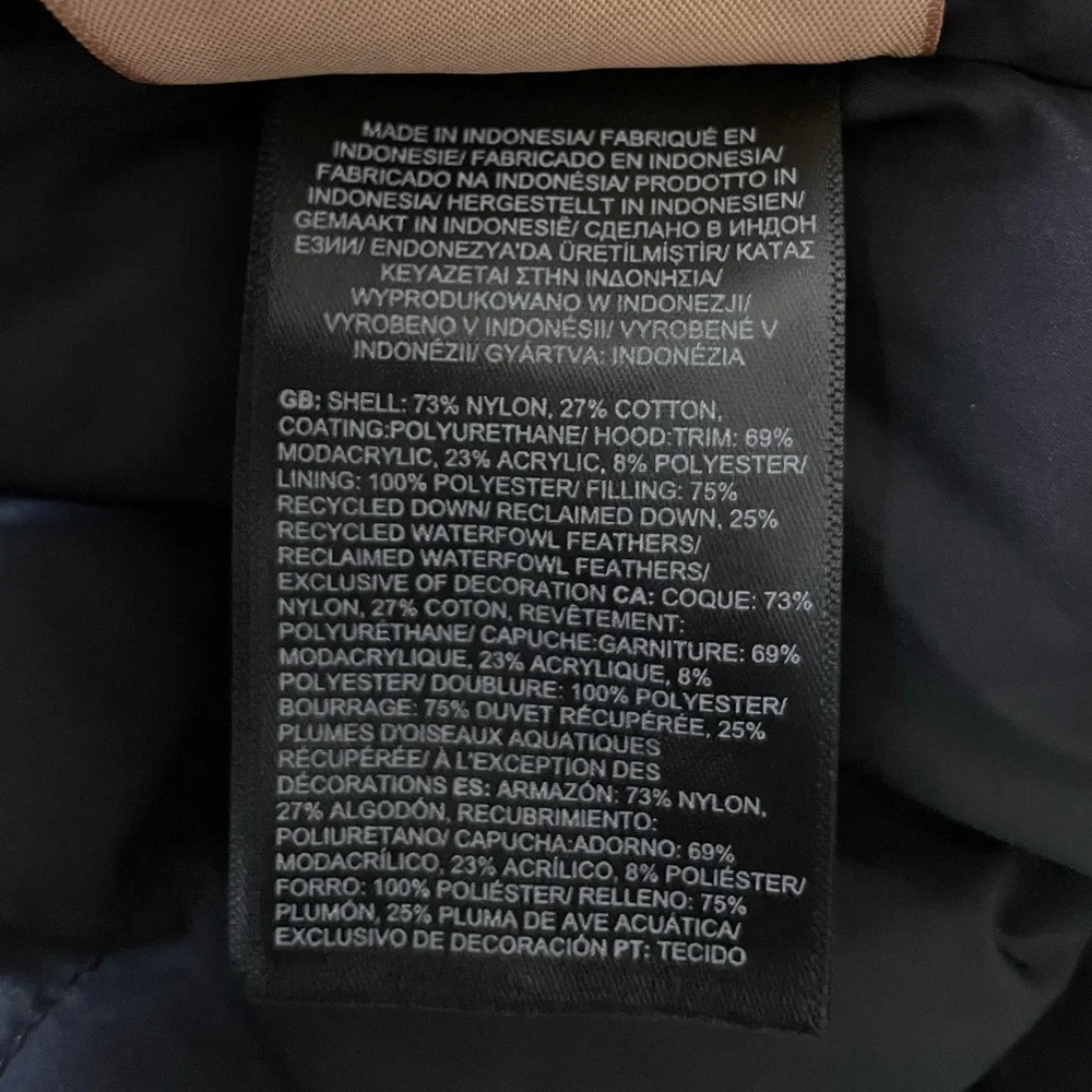 The North Face Women’s Arctic Parka Waterproof Coat In Black - Picture 8 of 10